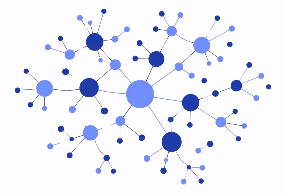 Editorial illustration of a venture scaling